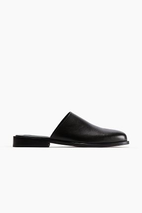 دمپائی خانگی مشکی مردانه پاشنه کوتاه (1 - 4 سانتی متر) H&M - کد 921181601