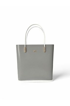 کیف دوشی طوسی زنانه چرم مصنوعی Matmazel - کد 921182518
