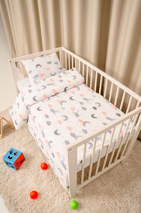 ست روتختی کودک و نوزاد طوسی پنبه ای Minidola - کد 906403549