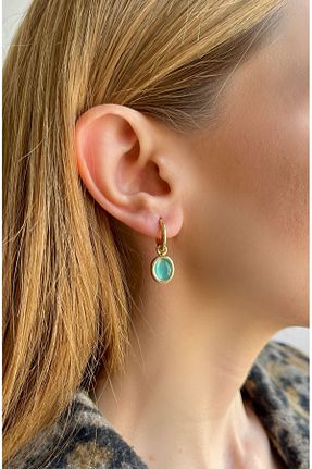 گوشواره جواهر آبی سنگ طبیعی Bijou Luz - کد 921205768