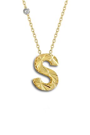گردنبند طلا زرد زنانه 14 عیار Demas Gold - کد 706616619