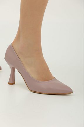 کفش استایلیتو بژ پاشنه نازک MSF16SHOES - کد 922172767