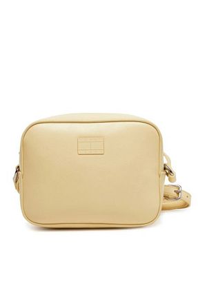 کیف دوشی زرد زنانه چرم مصنوعی Tommy Hilfiger - کد 921227317