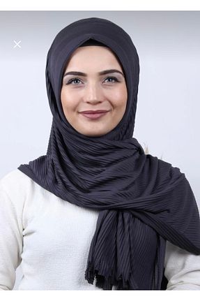 شال طوسی زنانه پنبه ای Aknur Moda - کد 921228536