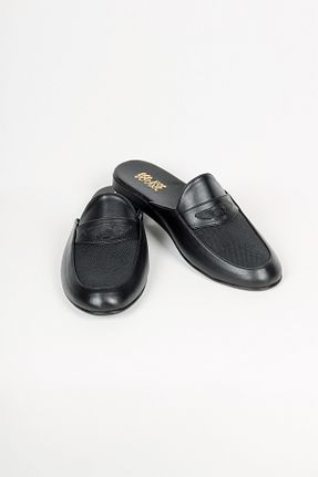 دمپائی خانگی مشکی مردانه چرم مصنوعی DEPASSE - کد 750001391