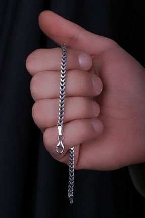 دستبند نقره زنانه 925 عیار ENCİLİ SİLVER - کد 921232604