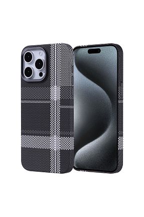 کاور و قاب طوسی iPhone 15 Pro Max Rivor - کد 921246854