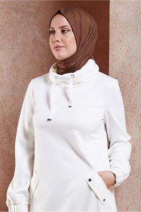شال قهوه ای زنانه پلی استر Alvina - کد 886085183