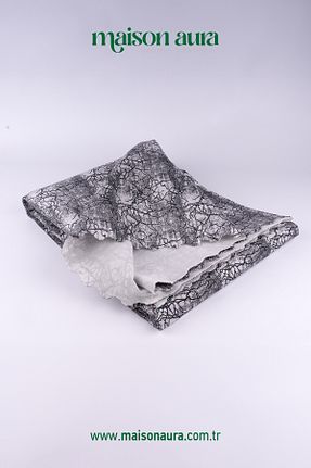 کاور مبل طوسی مخمل maison aura - کد 906566332