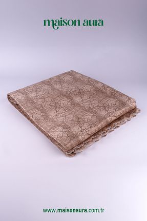 کاور مبل قهوه ای مخمل maison aura - کد 906566489