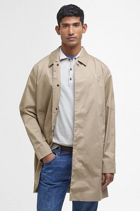 بادگیر و بارانی بژ مردانه آستر دار Barbour - کد 922095699