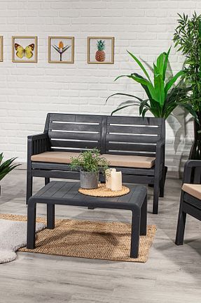 ست باغچه مشکی پلاستیک SANDALİE - کد 56501928