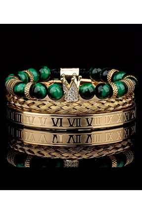 دستبند استیل (فولاد) زرشکی مردانه استیل (فولاد) Jorg Zenn - کد 249779264
