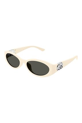 عینک آفتابی سفید زنانه 56 Gucci - کد 901363861