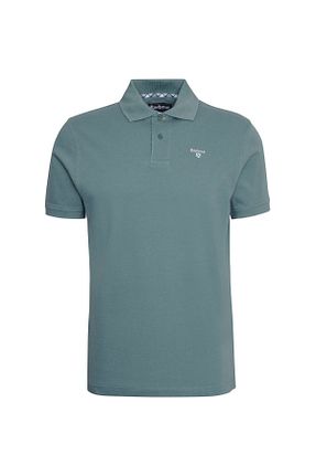 پولوشرت سبز مردانه پنبه ای Barbour - کد 922096736