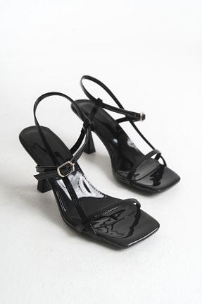 کفش مجلسی مشکی زنانه چرم لاکی SHOES LUUM - کد 921298377