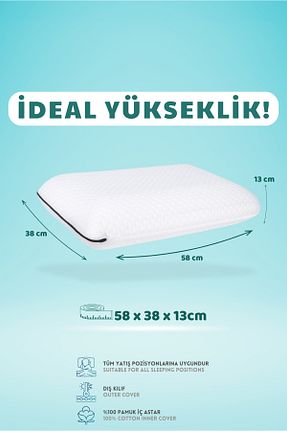 بالش سفید پلی استر VİSCOTEX - کد 922107569