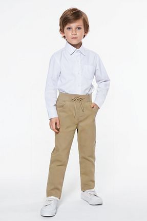 شلوار بژ بچه گانه کتان Trend Bebe Butik - کد 922101684