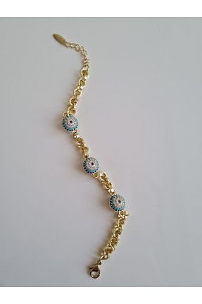 دستبند استیل (فولاد) طلائی زنانه استیل (فولاد) XUPING JEWELRY - کد 921301983
