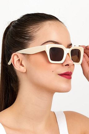 عینک آفتابی قهوه ای زنانه UV400 Modalucci - کد 104222556