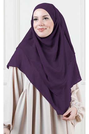 شال بنفش زنانه شیفون Ns nowascarf - کد 921306302
