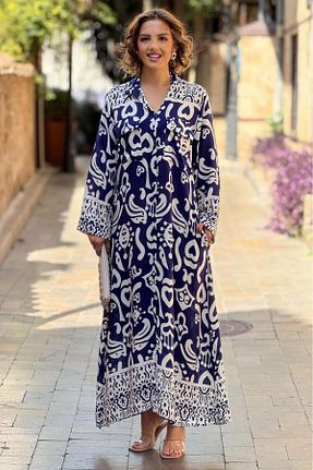 لباس سرمه ای زنانه بافتنی Nevin Kaya Moda - کد 921321197