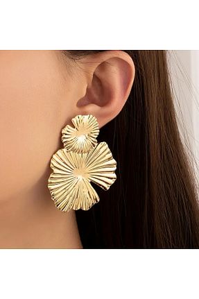 گوشواره جواهر زرد لزران GIFTPALACE - کد 921322692