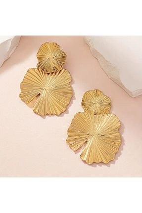گوشواره جواهر زرد لزران GIFTPALACE - کد 921322692