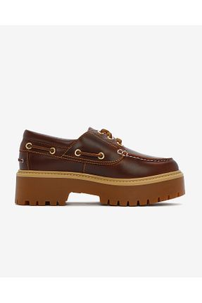 کفش کلاسیک قهوه ای زنانه پاشنه کوتاه (1 - 4 سانتی متر) Timberland - کد 922674337