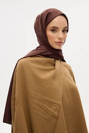 شال قهوه ای زنانه cs camellia scarf - کد 921333439
