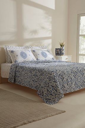 پیکه و ست پیکه دونفره آبی پنبه ای Karaca Home - کد 921335433