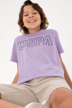تیشرت زرشکی بچه گانه رگولار U.S. Polo Assn. - کد 857361402
