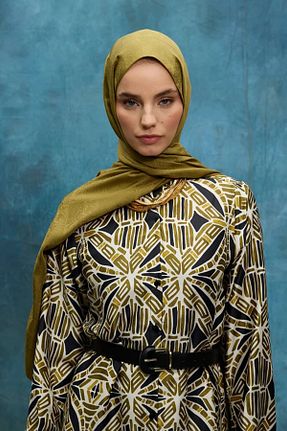 شال سبز زنانه cs camellia scarf - کد 921333434