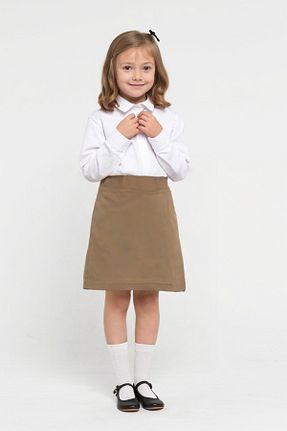 دامن بژ بچه گانه کتان Trend Bebe Butik - کد 922159952