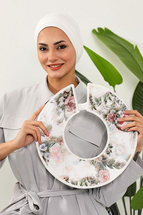 کلاه شنای حجاب بژ Aisha