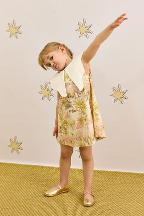 لباس قهوه ای بچه گانه بافتنی Fahhar Kids - کد 922161122