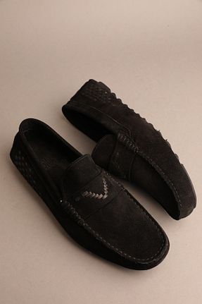 کفش لوفر مشکی مردانه چرم خالص Gondol - کد 921353720