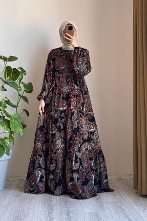 لباس حجاب مشکی زنانه کلوش ANDE - کد 871118449
