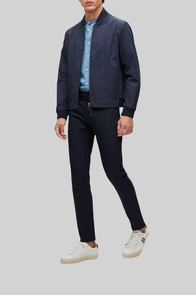 کفش اسنیکر سفید مردانه بند دار BOSS - کد 650876459