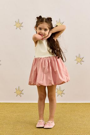 لباس صورتی بچه گانه بافتنی Fahhar Kids - کد 922161408