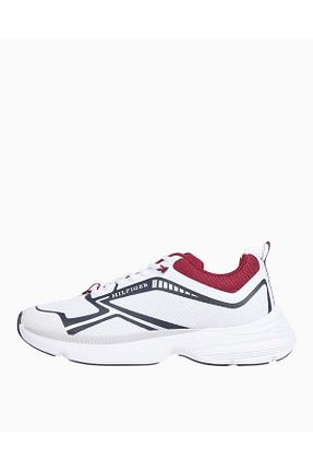 کفش اسنیکر سفید مردانه بند دار Tommy Hilfiger - کد 901396521