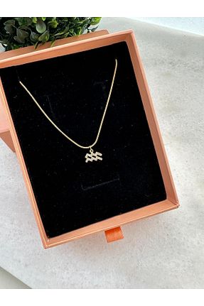 گردنبند استیل ( فولاد ) طلائی زنانه استیل (فولاد) LUCKY ACCESSORIES - کد 860808819