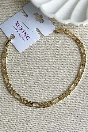 دستبند استیل (فولاد) زرد زنانه استیل (فولاد) Modacaprea - کد 921365060