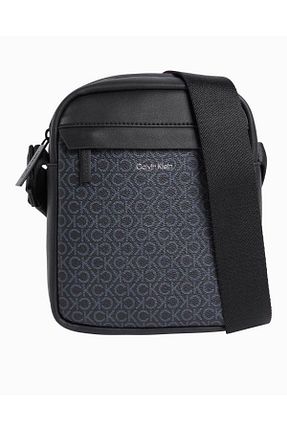 کیف دوشی مشکی مردانه پارچه ای Calvin Klein - کد 922168959