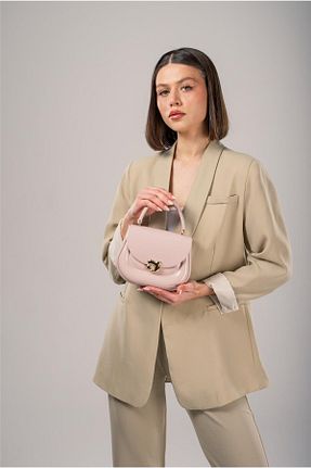 کیف دوشی بژ زنانه پلی استر ÇÇS - کد 921371933