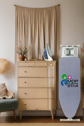 میز و اکسسوری اتو طوسی Mop Clean Star - کد 921388169