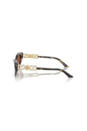 عینک آفتابی قهوه ای زنانه UV400 Versace - کد 861643417