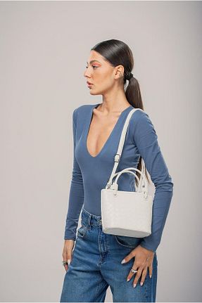 کیف دوشی زنانه چرم مصنوعی ÇÇS - کد 921371901