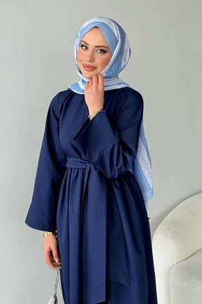 لباس حجاب سرمه ای بچه گانه رگولار Şulemoda Giyim - کد 921394808