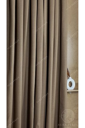 پرده زمینه بژ کتان Fluiana - کد 893218926